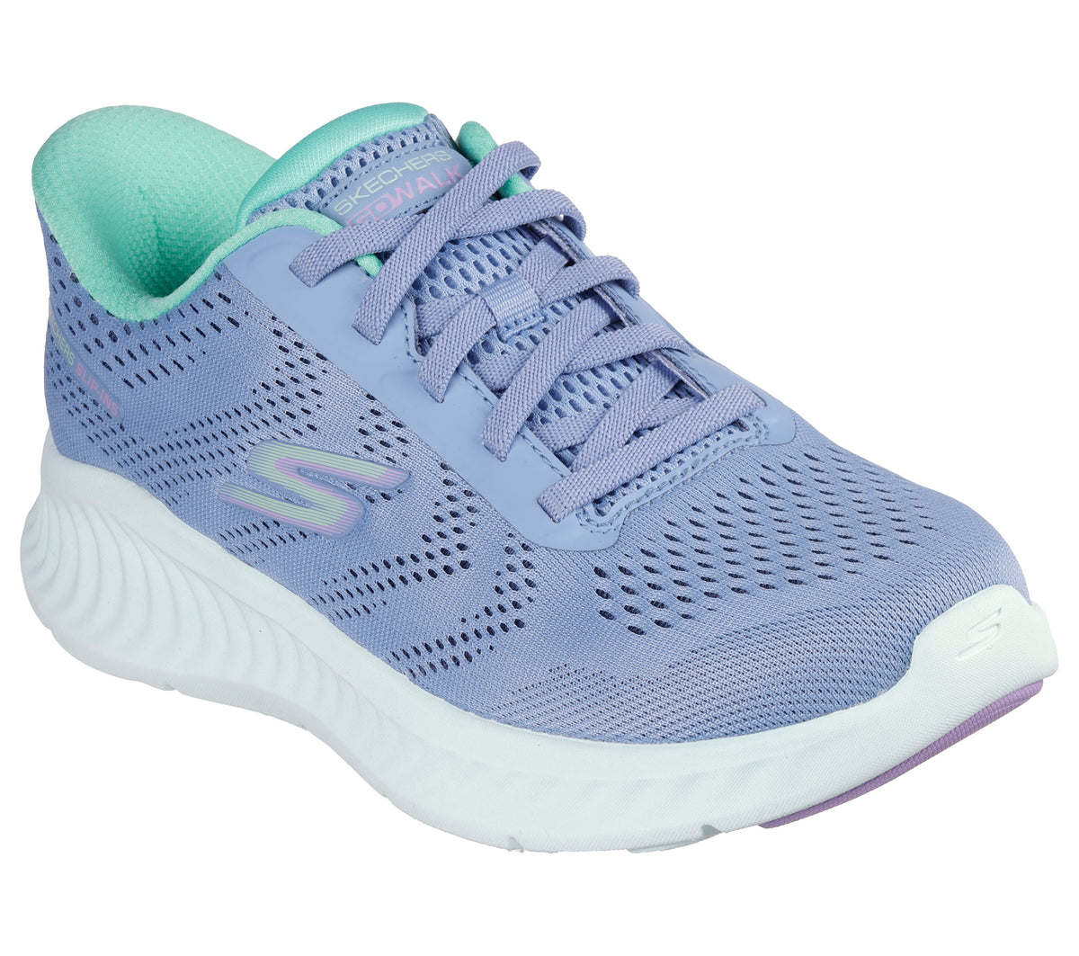 Skechers Pantofi dama sport Slip Ins GO WALK NOW KHLOE 125643 BLUE/GREY ID4648-BLGR