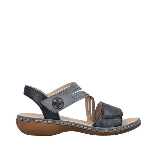 Rieker Sandale dama 65964 12 BLUE ID4661-BLU