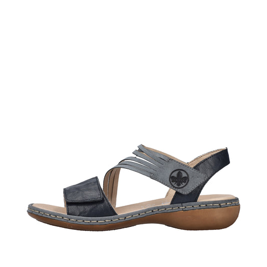 Rieker Sandale dama 65964 12 BLUE ID4661-BLU