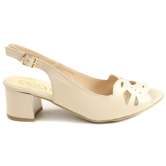 AGA Sandale dama PFA 5224.535 BEIGE ID4665-BEIGE