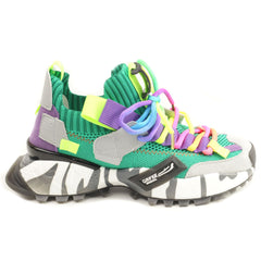 GRYXX Pantofi dama 4S18160B PDPD 06 Z GREEN MULTICOLOR ID4668-GRMT