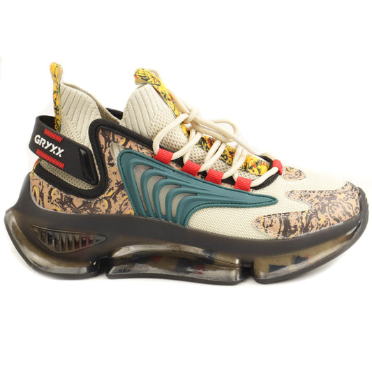 GRYXX Pantofi dama 7D21016B PDPD 03 Z bej multicolor ID4670-BEJMLT