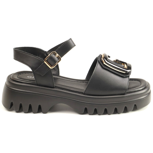 GRYXX Sandale dama W1V1129 D16 1A PDPD 01 N negru ID4671-NG