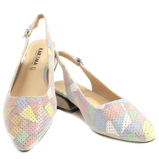 Karisma Pantofi dama decupati H3DL40008A 15 N multicolor ID4685-MCL