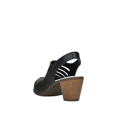 Rieker Pantofi dama decupati 40959 00 negru ID4688-NG