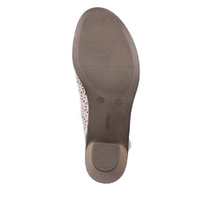 Rieker Pantofi dama decupati 40959 60 crem ID4689-CRM