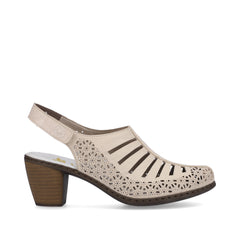 Rieker Pantofi dama decupati 40959 60 crem ID4689-CRM