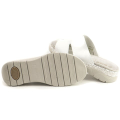 Suave Papuci dama piele naturala SU12521VT MOSTAR 13 N alb ID4714-ALB