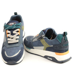 JEEP Sneakers barbati JM51061A NAVY IB2711-NVY