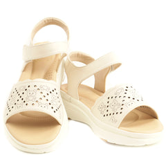Formazione Sandale dama 90332 CREAM ID4727-CREAM
