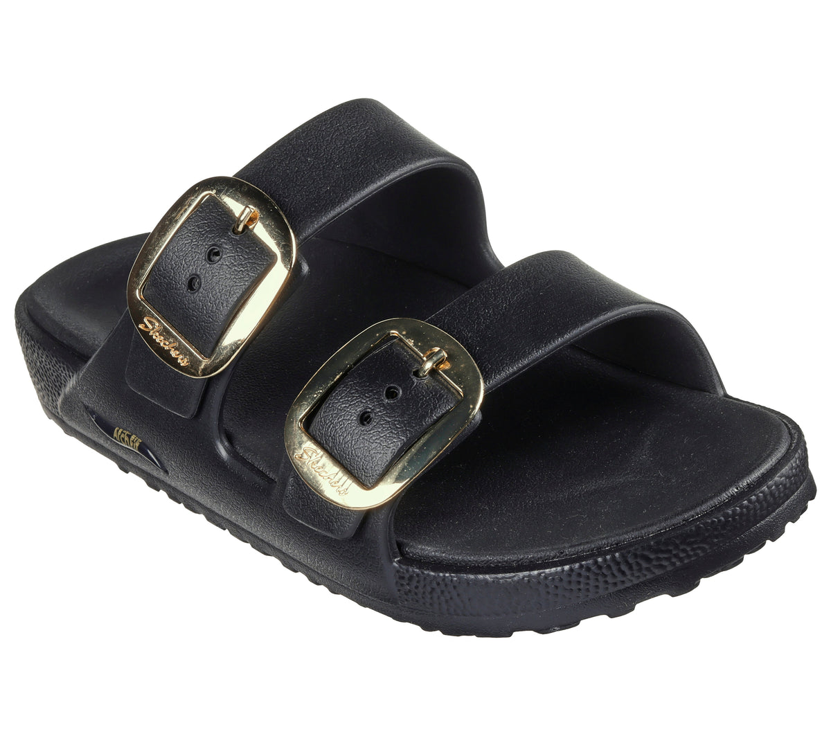 Skechers Papuci dama ARCH FIT CAL BREEZE GOLD STAR 111592 BLACK ID4730-BLK