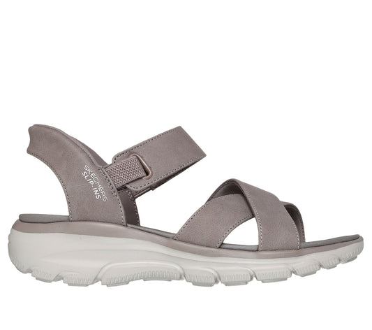 Skechers Sandale dama EASY GOING SOMEWHERE SUNNY 163534 TAUPE ID4737-TPE