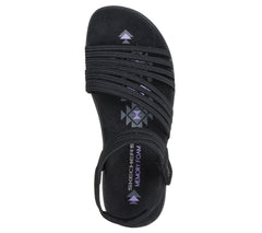 Skechers Sandale dama REGGAE SLIM COFFEE RUN 163573 BBK ID4738-BBK