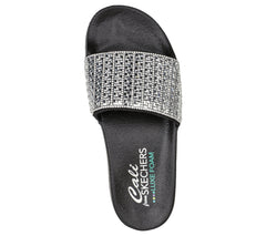 Skechers Papuci dama POP UPS NEW SPARK 119320 BLACK ID4743-BLK