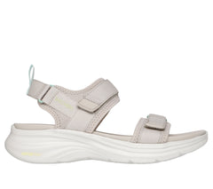 Skechers Sandale dama VAPOR FOAM LAIDBACK MOMENTS 120009 NATURAL/AQ ID4744-NTAQ
