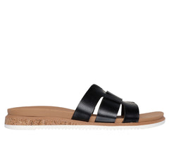 Skechers Papuci dama DESERT KISS LOW PEAK LOOK 114707 BLACK ID4746-BLK