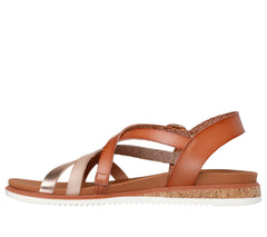 Skechers Sandale dama DESERT KISS LOW PEAK RANK 114709 CHESTNUT ID4747-CSNT