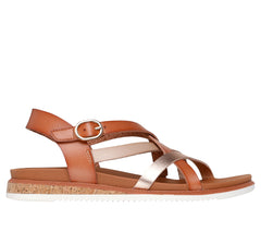 Skechers Sandale dama DESERT KISS LOW PEAK RANK 114709 CHESTNUT ID4747-CSNT