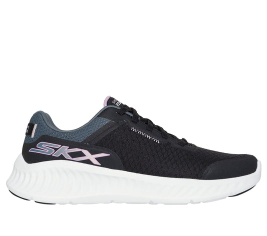 Skechers Pantofi dama sport GO WALK NOW NIKKIE 125640 BLACK/LAVANDER ID4748-BKLV