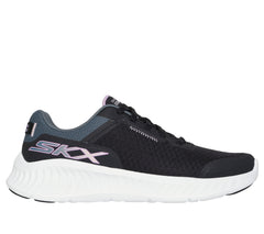 Skechers Pantofi dama sport GO WALK NOW NIKKIE 125640 BLACK/LAVANDER ID4748-BKLV