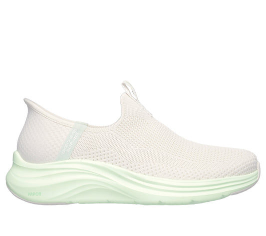 Skechers Pantofi dama sport VAPOR FOAM SUNSET SPLASH 150407 NATURAL/LIME ID4749-NTLM