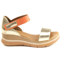 Anna Viotti Sandale dama piele naturala D22 S574 orange ID4765-ORG