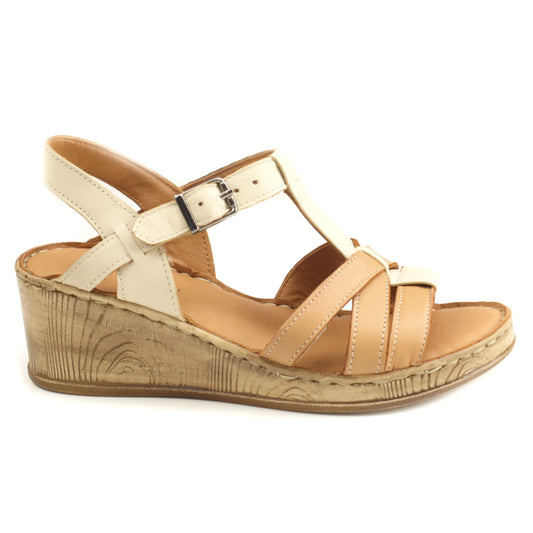Anna Viotti Sandale dama D72 613 cognac ID4768-CGN