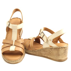 Anna Viotti Sandale dama D72 613 cognac ID4768-CGN
