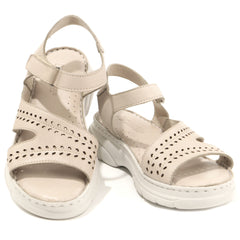 Anna Viotti Sandale dama D60 376 SILVER ID4797-SLV