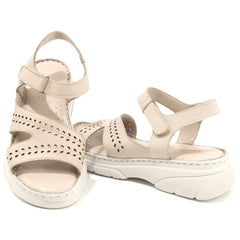 Anna Viotti Sandale dama D60 376 SILVER ID4797-SLV