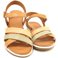 Anna Viotti Sandale dama D45 2478 bej multicolor ID4799-BEJMLT