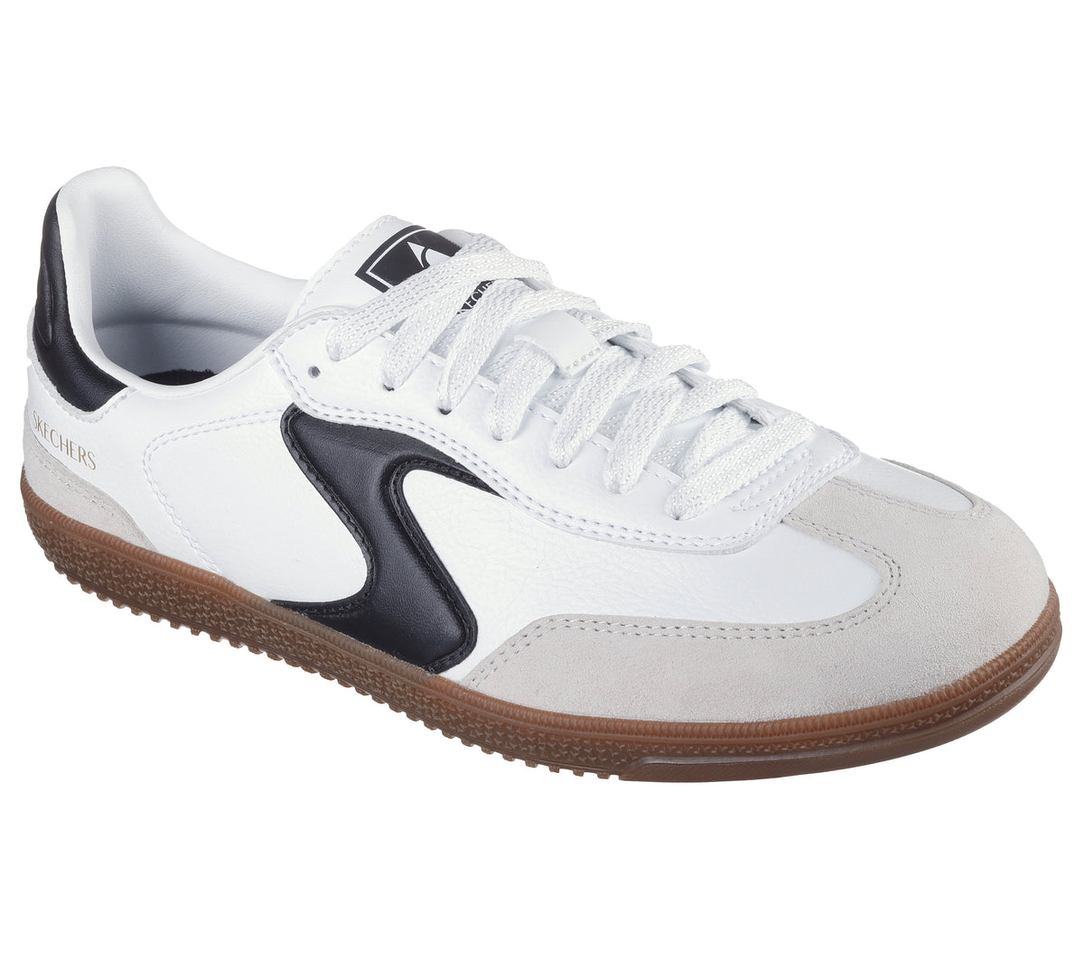 Skechers Sneakers dama HOTSHOT KICKOFF 185232 WHITE/BLACK ID4801-WBK