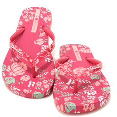 Ipanema Slapi dama Flower Bomb 26890 AE073 BURGUNDY/PINK ID4819-BURPK