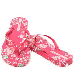Ipanema Slapi dama Flower Bomb 26890 AE073 BURGUNDY/PINK ID4819-BURPK