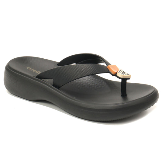 Azaleia Slapi dama RO Light Shape II Tam 18471 90122 BLACK ID4826-BLK