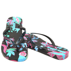 Ipanema Slapi dama Flower Bomb 26890 AE067 BLACK/BLUE/PINK ID4828-BKBLPK