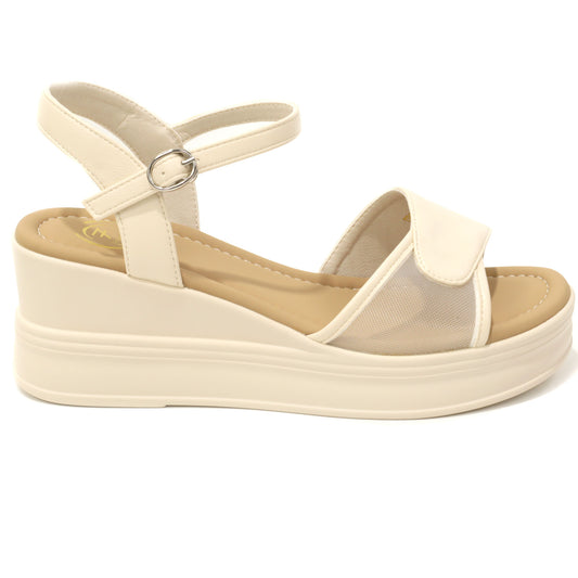 Formazione Sandale dama TP362 2  CREAM ID4856-CREAM