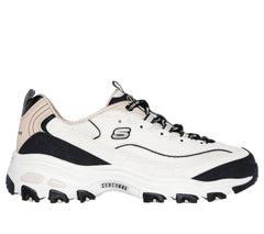 Skechers Pantofi sport dama D'lites Retro Rewind 150536 NATURAL/BLACK ID4859-NTBK