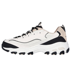Skechers Pantofi sport dama D'lites Retro Rewind 150536 NATURAL/BLACK ID4859-NTBK
