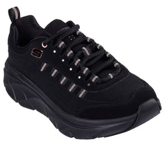 Skechers Pantofi sport dama D'Lux Walker 2.0 Gol 150106 BKRG BKRG BLACK/ROSE GOLD ID4860-BKRG