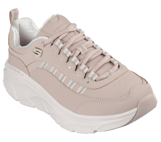 Skechers Pantofi sport dama D'Lux Walker 2.0 Gol 150106 BKRG TAUPE/GOLD ID4860-TPGD