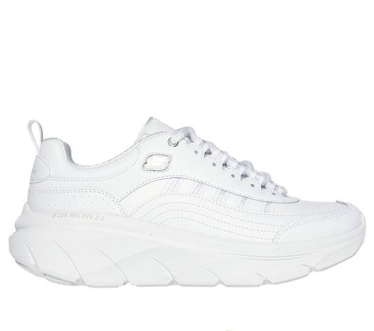 Skechers Pantofi sport dama D'Lux Walker 2.0 Gol 150106 BKRG WHITE/SILVER ID4860-WSL