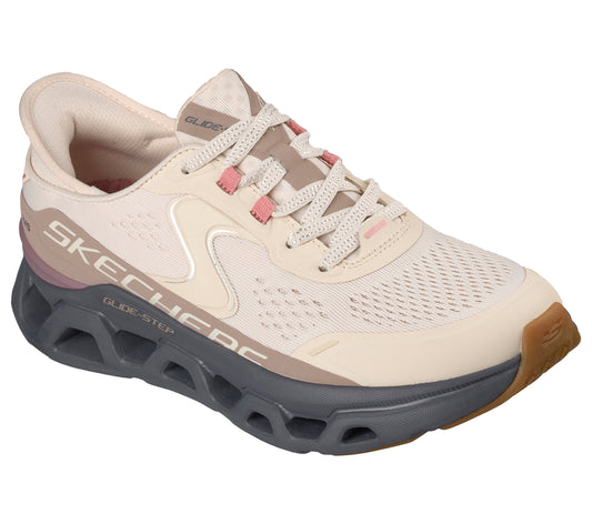 Skechers Pantofi sport dama Glide Step Altus 150510 NATURAL/GREY ID4863-NTGY