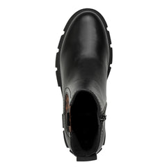s.Oliver Ghete dama 5 25402 41 BLACK/LEOPARD ID4867-BKLEO