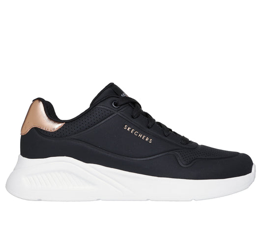 Skechers Pantofi dama sport UNO LITE SHIMMER ALONG 177291 BLACK ID4869-BLK