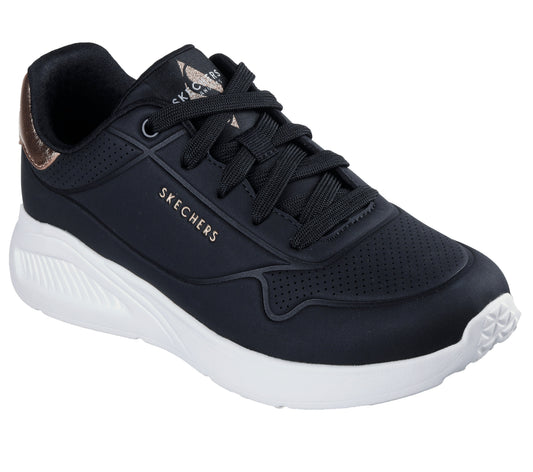 Skechers Pantofi dama sport UNO LITE SHIMMER ALONG 177291 BLACK ID4869-BLK