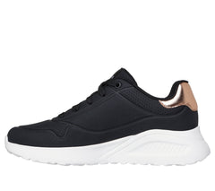 Skechers Pantofi dama sport UNO LITE SHIMMER ALONG 177291 BLACK ID4869-BLK