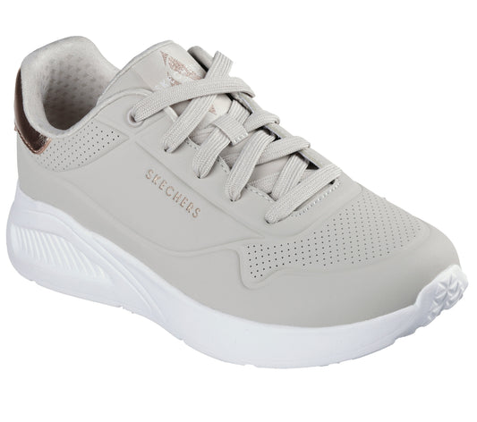 Skechers Pantofi dama sport UNO LITE SHIMMER ALONG 177291 NATURAL ID4869-NAT