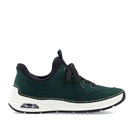 Rieker Pantofi dama 44567 54 verde ID4885-VRD