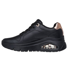 Skechers Sneakers dama UNO ICON IDOLIZED AIR 177767 BBK ID4895-BBK